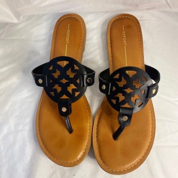 Report Genie Report Genie Sandal in Black, size 9.5 - Picture 1 of 4